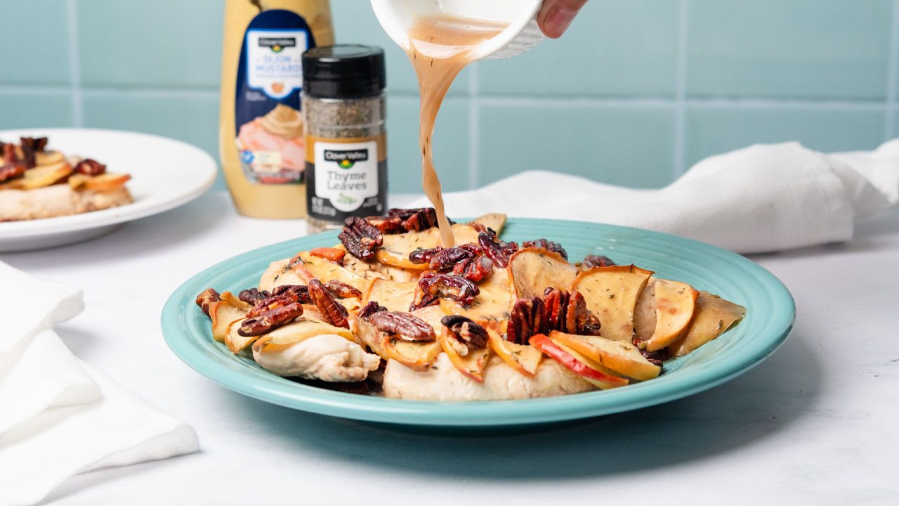 Baked Apple Pecan Chicken Recipe