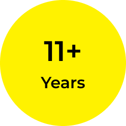 11+ Years