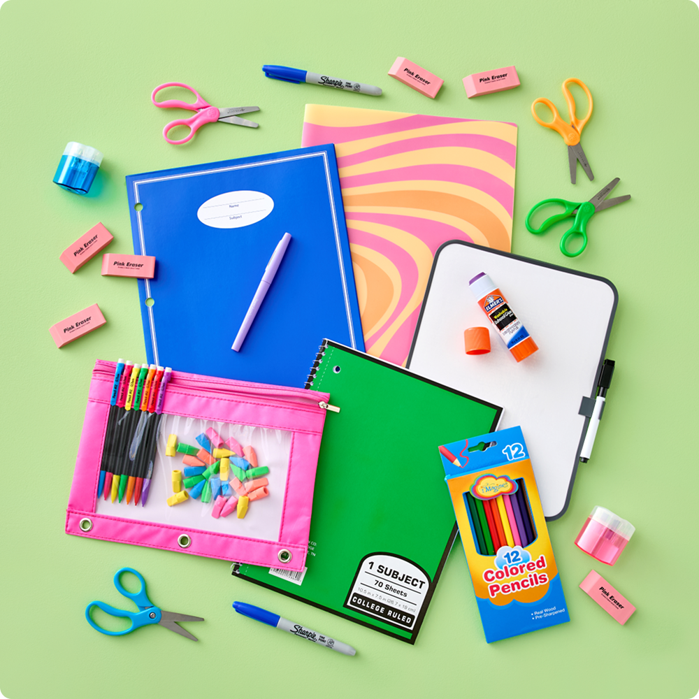 Dollar School Supplies