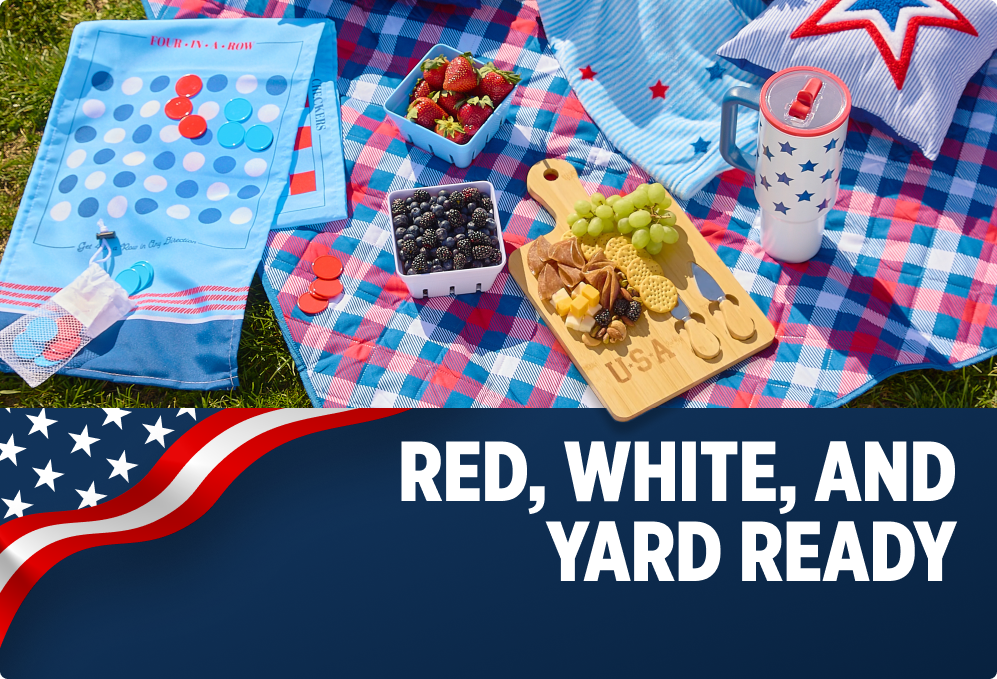 Red, White, and Yard Ready