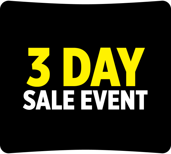 3 Day Sale Event